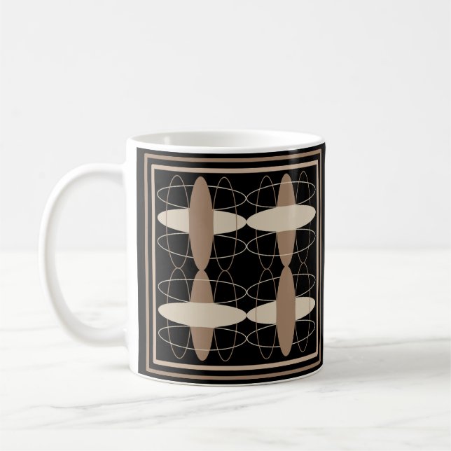 Tan på Black Kaffemugg (Vänster)