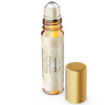 Tan Parchment Stil Parfym Roller Flaska