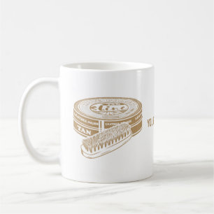 Tan shoepolitin pop art kaffemugg
