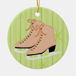 Tan Skates Julgransprydnad Keramik