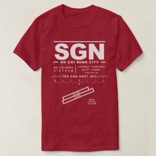 Tan Son Nhat Internationell Airport SGN T Shirt