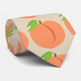Tan Southern Peach Emoji Tie Slips
