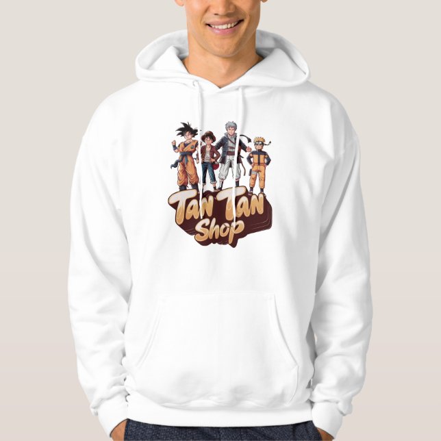 Tan Tan Shop T-Shirt Hoodie (Framsida)