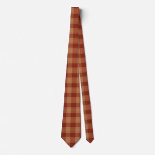 Tan Tartan Tie Slips