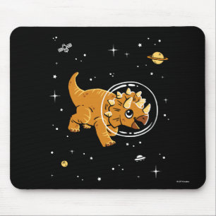 Tan Triceratops Dinos in Space Musmatta
