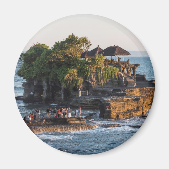 Tanah-Lot Bali Indonesia Magnet (Framsidan)