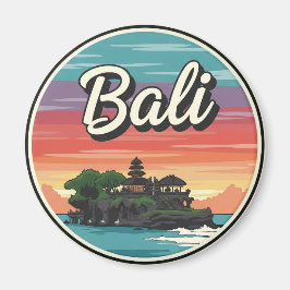Tanah Lot Bali Indonesia Travel Magnet