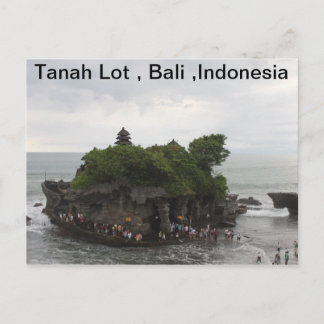 Tanah Lot, Bali, Indonesien Vykort