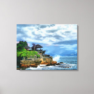 Tanah Lot Bali Temple Poster Canvastryck