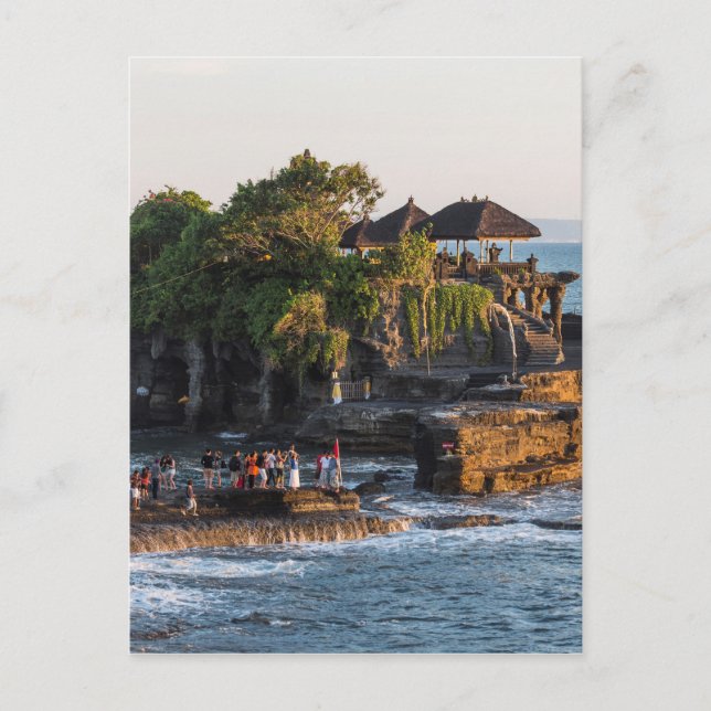 Tanah-Lott Bali Indonesien Vykort (Framsida)