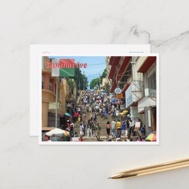 Tananarive - Madagaskar - Vykort (Fram/Back In Situ)