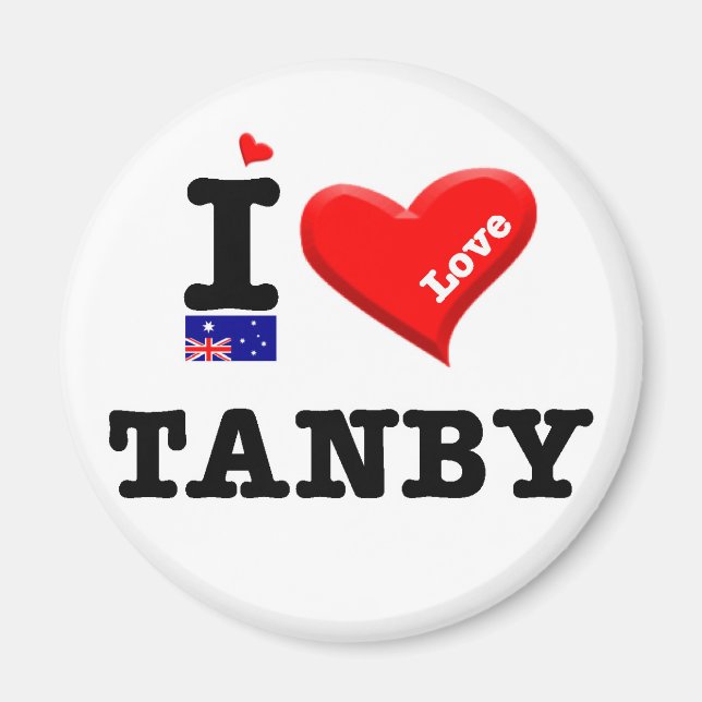 TANBY - I Kärlek Magnet (Framsidan)