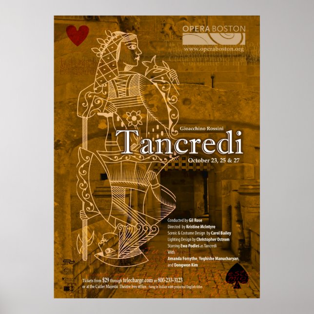 Tancredi Poster (Framsidan)