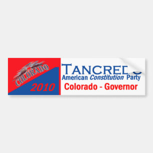 TANCREDO-bildekal 2010 Bildekal