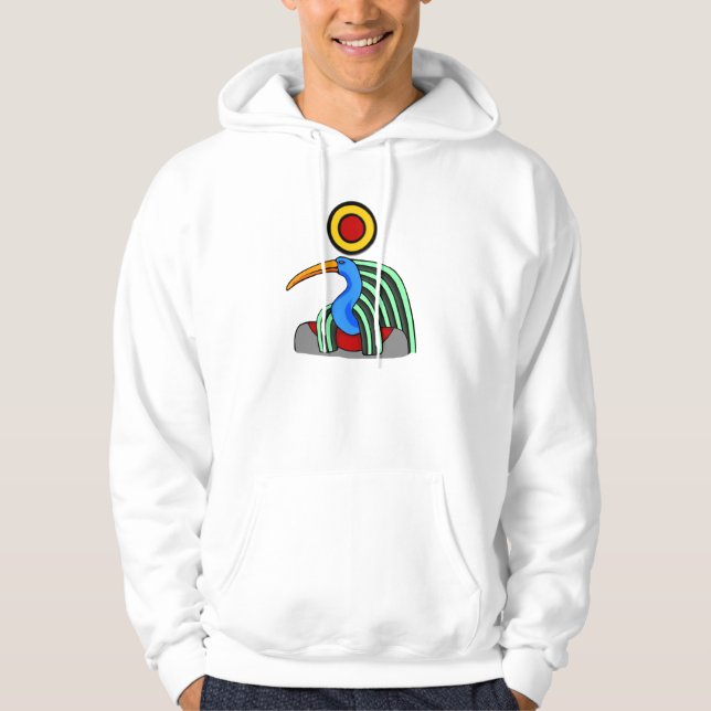 Tand, antika egyptiska gudsport hoodie (Framsida)