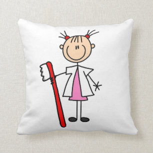 Tand- assistent med tandborsten kudde