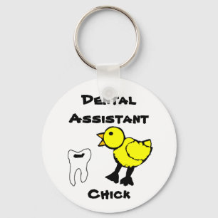Tand- assistentchick Keychain Nyckelring