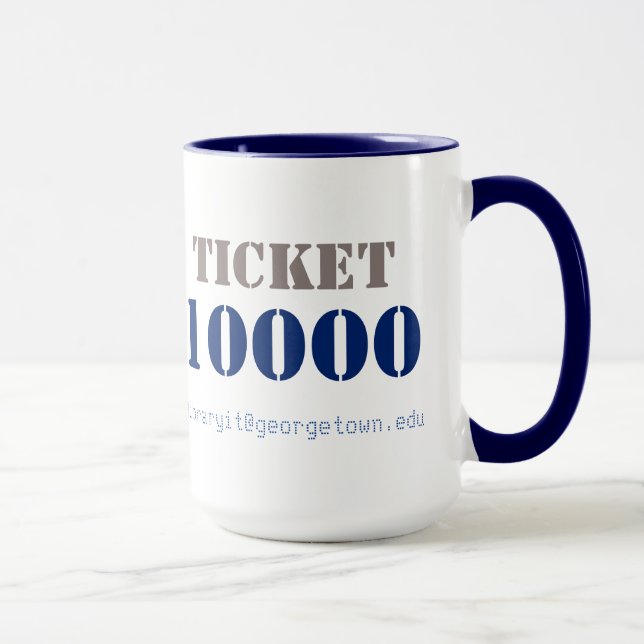 TÄND biljett 10K Mugg (Höger)