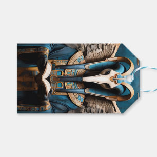 Tand, den gamla egyptiska visdomens gud, skriva presentetikett