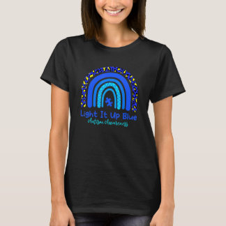 Tänd det upp blått Autism Autism Acceptans Autist T Shirt