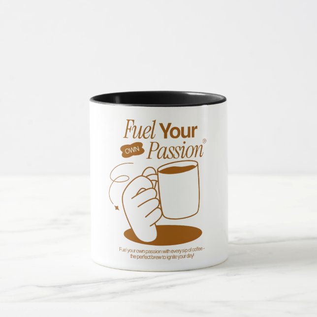 Tänd din egen passion mugg (Center)