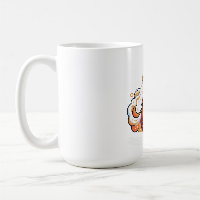 Tänd din potential Rocket Brain Motiverande Gr Kaffemugg (Vänster)