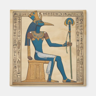 Tand, egyptisk gud. Emerald Tablets. Magnet