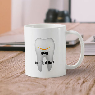Tand för tandläkarhygienist för tandassistent kaffemugg
