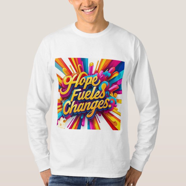 "Tänd förändringen" T Shirt (Framsida)