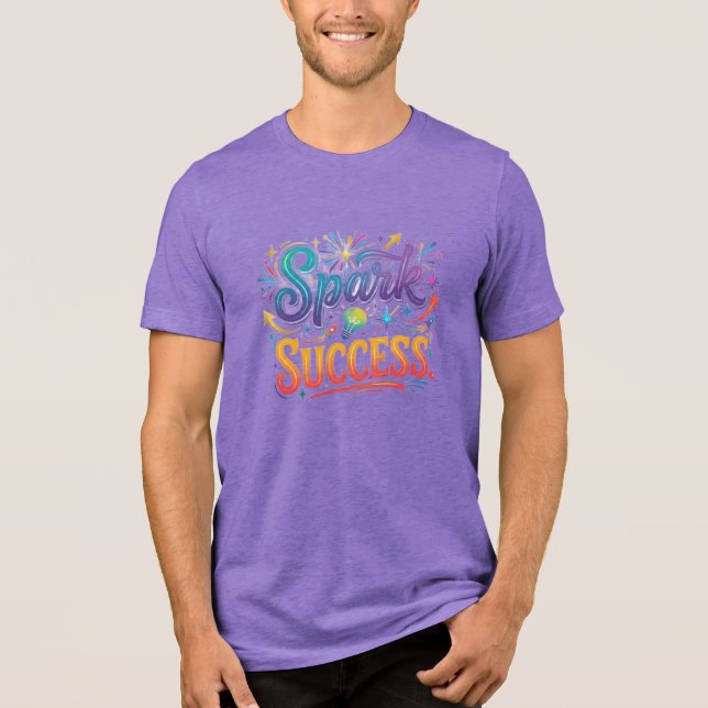 Tänd framgång t shirt (Framsida)