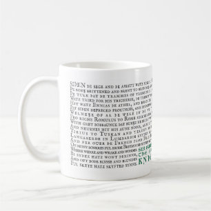 Tänd Geekherr Gawain och den gröna riddaren - mu Kaffemugg