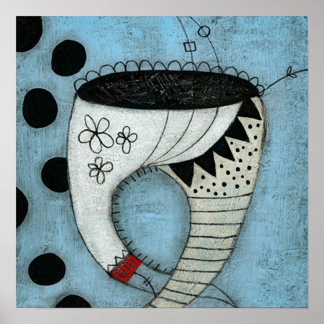 Tand har Nicefördraget Byxor Poster väggkonst (Framsidan)