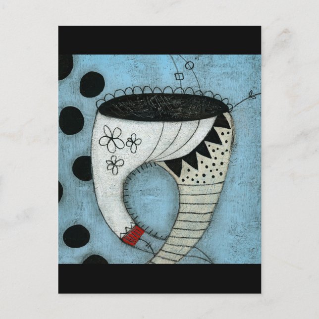 Tand Har Trevlig Postkort Byxa Vykort (Framsida)