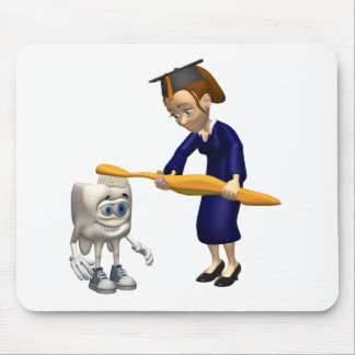 Tand- hygien- eller tandläkarestudentengåvor musmatta