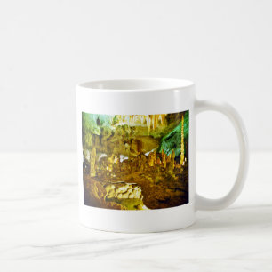 Tänd insida av den Carlsbad Cavernsnationalparken Kaffemugg