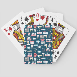 Tand- klinikkontorsmönster casinokort