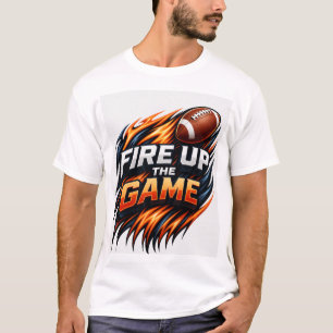 Tänd matchen fotbollströja Bold Flame Sport T Shirt