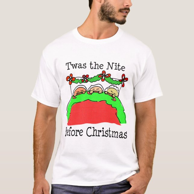 Tand Niten före jul T-shirt (Framsida)