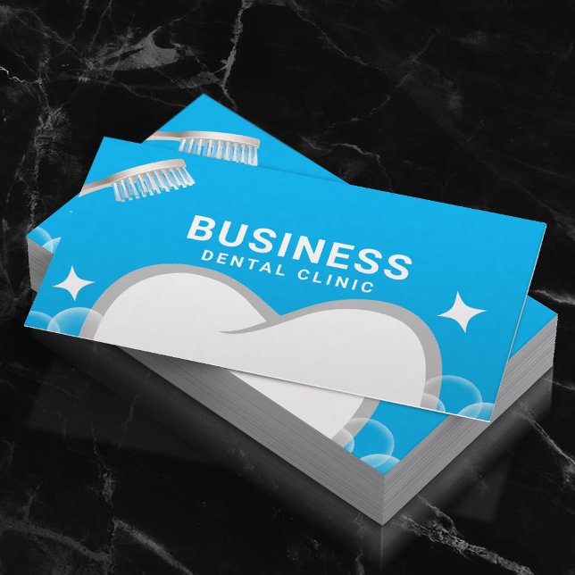 Tand- och tandborste - Möte tandtandtandläkare Tidsbeställning Kort (Skapare uppladdad)