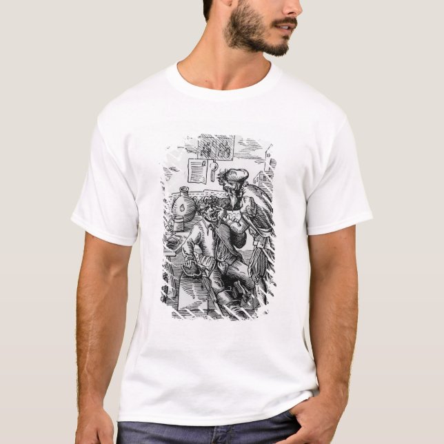 Tand- operatör t-shirt (Framsida)