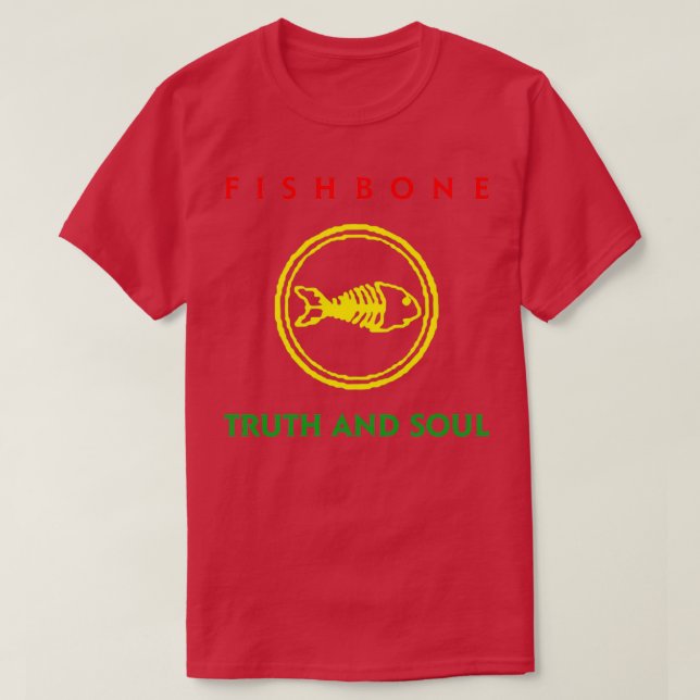 Tand Soul Fishbone ska T Shirt (Design framsida)