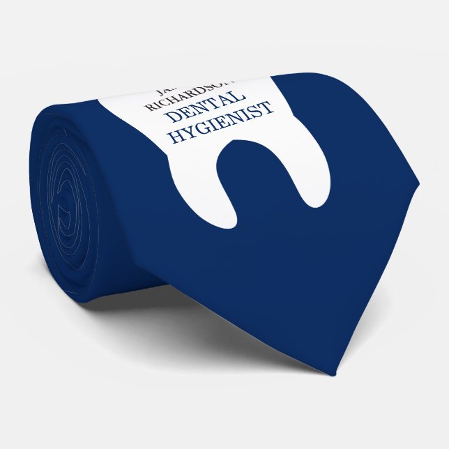 Tand- titel för arbetaranpassningsbarnamn | slips (Rullad)