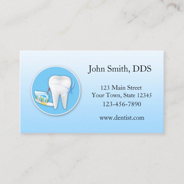 Tand- visitkort (Framsida)