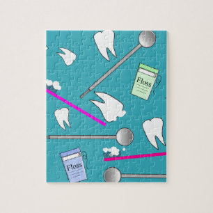 Tand- yrkeverktygdesign pussel