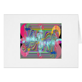 Tända dansen hälsningskort