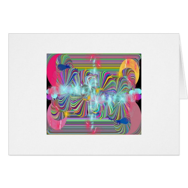 Tända dansen hälsningskort (Framsidan Horizontal)