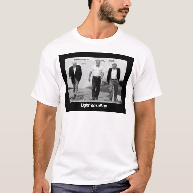 Tända dem upp t-shirt (Framsida)