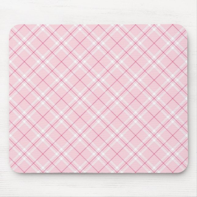 Tända - den rosa plädet musmatta (Framsidan)
