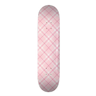 Tända - den rosa plädet skateboard bräda 21,5 cm