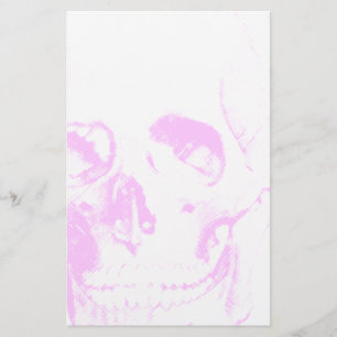 Tända - den rosa skallen brevpapper